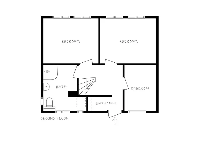 Dinbnb - History Meets Modern I 3-story House Дом отдыха Берген