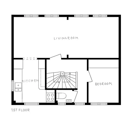 Сasa de vacaciones Dinbnb - History Meets Modern I 3-story House Bergen